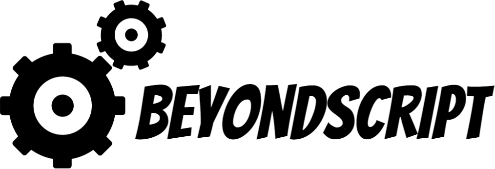 Beyondscript Logo White Version